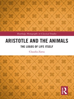 cover image of Aristotle and the Animals